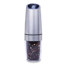 Gravity Electric Salt and Pepper Grinder Set with Adjustable Coarseness Automatic Pepper and Salt Mill